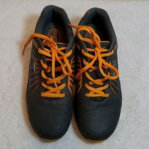 Catapult Kids Gray & Orange Sneaker